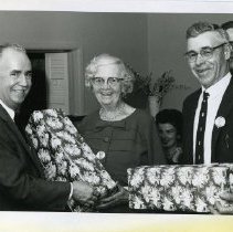 Walter Foy with an Unidentified Woman and an Unidentified Man